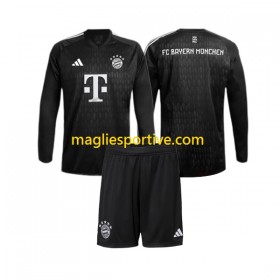 Completo Calcio FC Bayern Monaco Portiere Bambino Divisa Prima 2023-2024 ML